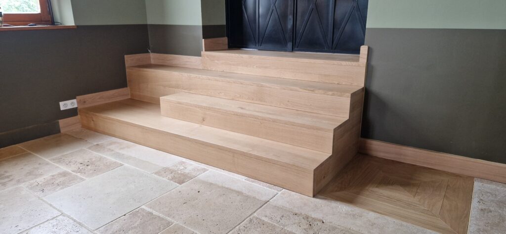 Escalier en bois réalisé sur mesure par MIOT NOBIS