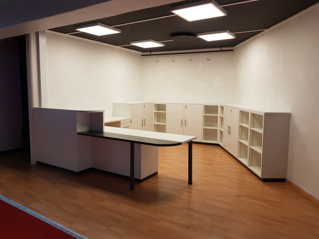 Aménagement d'une zone d'accueil